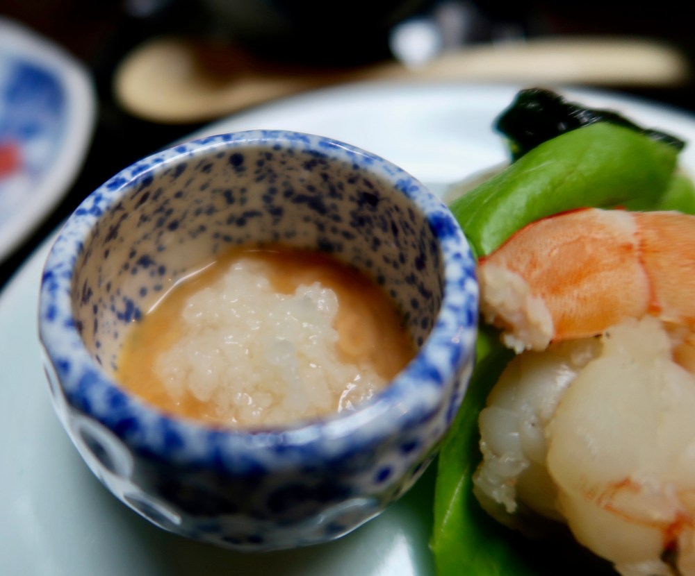 A thimble of urchin, just a teaspoon full