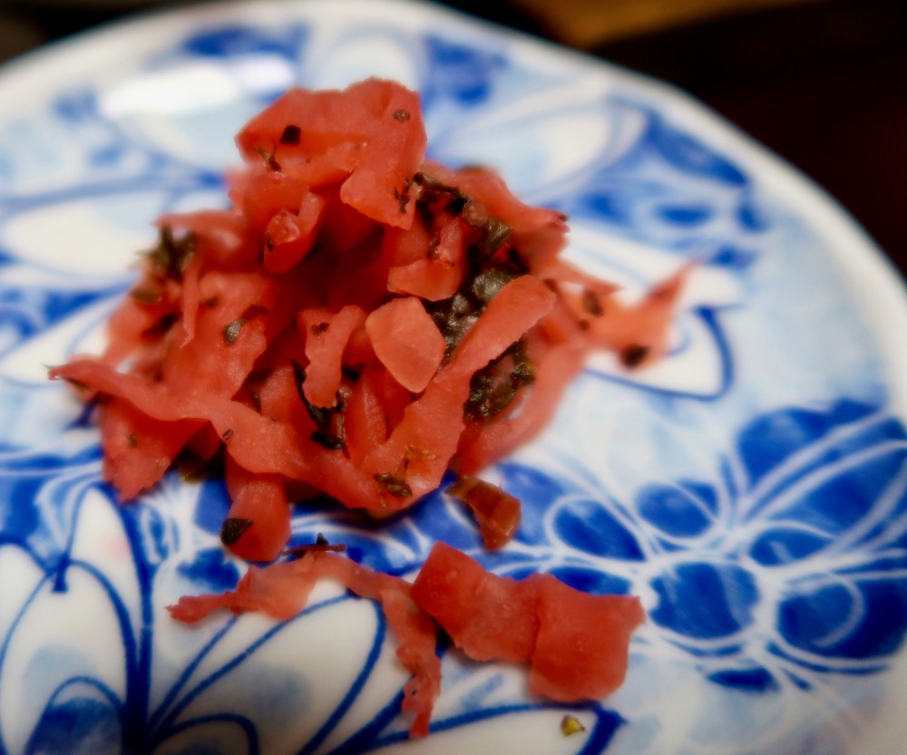 Pickles are always served