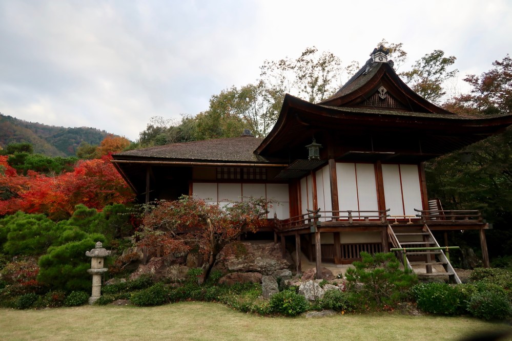 The house of the japanese silent movie era. He built this garden. Okochi Sanso Garden