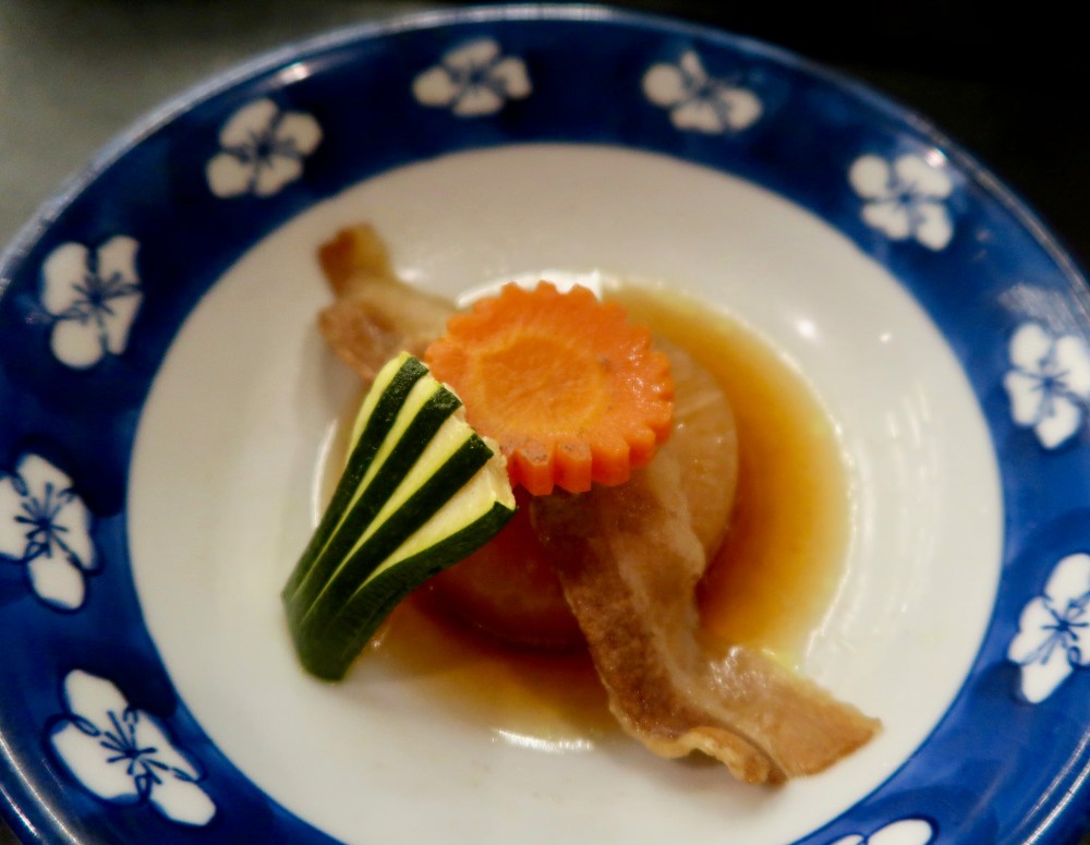 This is turnip with bacon